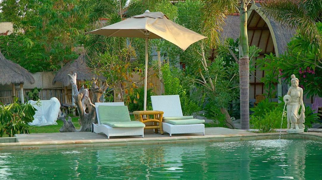 Puri Air Beach Resort & Spa Gili Air Exterior foto